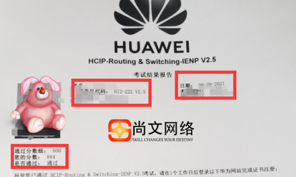 HCIP考试：8.28号HCIP新题HCIP考试（222）通过
